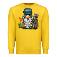 Lemon golf gnome Premium Sweatshirt - BarkalooDesign