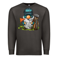 Smoke golf gnome Premium Sweatshirt - BarkalooDesign