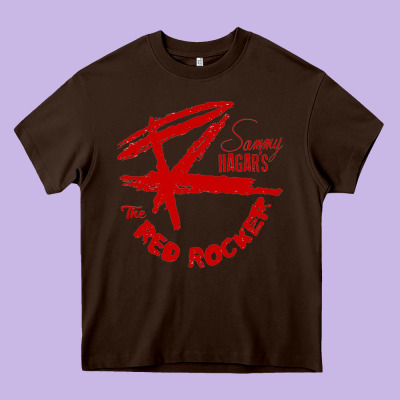 Red Rocker Music Heavy Core Tee Designed By Craftify