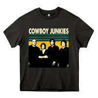Asphalt Cowboy Junkies, Cowboy, Junkies, Cowboy Junkie, Cowboy Junkies vintage Heavy Core Tee - Craftify