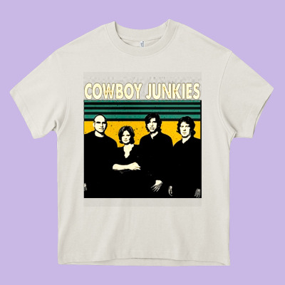 Cowboy Junkies, Cowboy, Junkies, Cowboy Junkie, Cowboy Junkies Vintage Heavy Core Tee Designed By Craftify