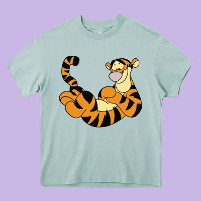 Tigger Heavy Core Tee Designed By Craftify