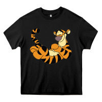 Black tigger Heavy Core Tee - Craftify