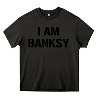 Asphalt i am banksy Heavy Core Tee - Craftify