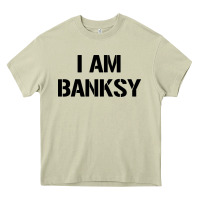 Mossy i am banksy Heavy Core Tee - Craftify