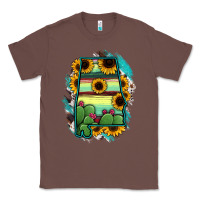 Chestnut Alabama Map Sunflower Cactus Serape Classic Tee - RanaPortraitStore