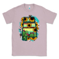 Lilac Alabama Map Sunflower Cactus Serape Classic Tee - RanaPortraitStore