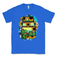 True Royal Alabama Map Sunflower Cactus Serape Classic Tee - RanaPortraitStore
