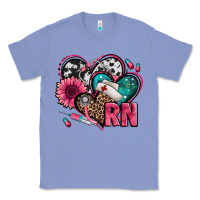 Colony Blue rn registered nurse hearts Classic Tee - Jasminsmagicworld