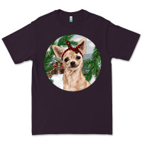 Plum Chihuahua And Farm Premium Tee - RanaPortraitStore