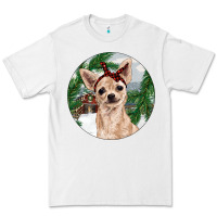 White Chihuahua And Farm Premium Tee - RanaPortraitStore
