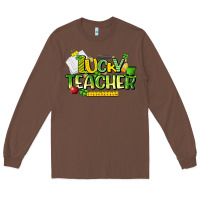 Chestnut lucky teacher St. Patrick's Day Long Sleeve Tee - HowdyJamesFarm