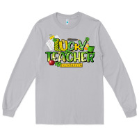 Moon Dust lucky teacher St. Patrick's Day Long Sleeve Tee - HowdyJamesFarm