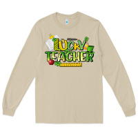 Mushroom lucky teacher St. Patrick's Day Long Sleeve Tee - HowdyJamesFarm