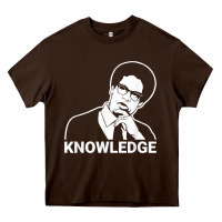 Chocolate Brown sowell knowledge thomas economist black history t shirt Heavy Core Tee - Craftify