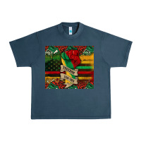Midnight Navy juneteenth freedom since 1865 Urban Heavy Tee - CowGirlArtShop