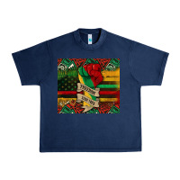 Navy juneteenth freedom since 1865 Urban Heavy Tee - CowGirlArtShop