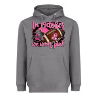 Storm in october we wear pink with football Heavyweight Hoodie - BarkalooDesign