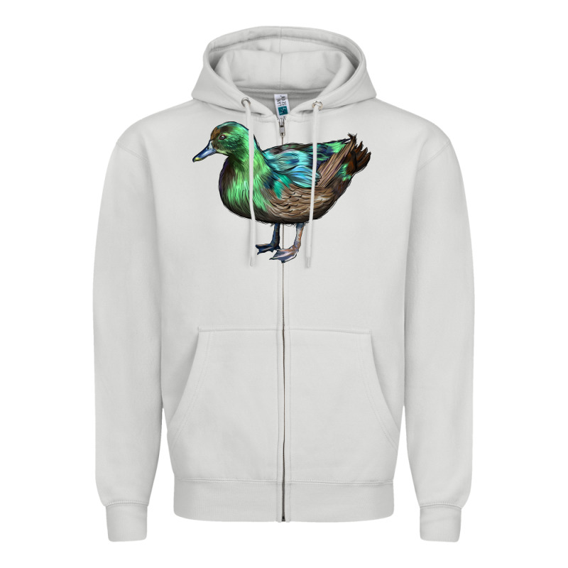 Cayuga Duck Zipper Hoodie by LillyAllenDesigns | Teevron