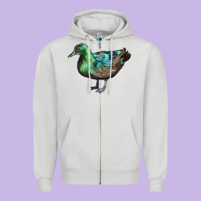 Cayuga Duck Zipper Hoodie Designed By Lillyallendesigns