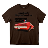 Chocolate Brown AMC AMX Heavy Core Tee - Craftify