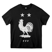 Black FFF Two Stars Heavy Core Tee - Craftify