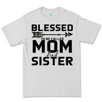 Dove Grey Blessed Mom And Sister Premium Tee - Bettercallsaul