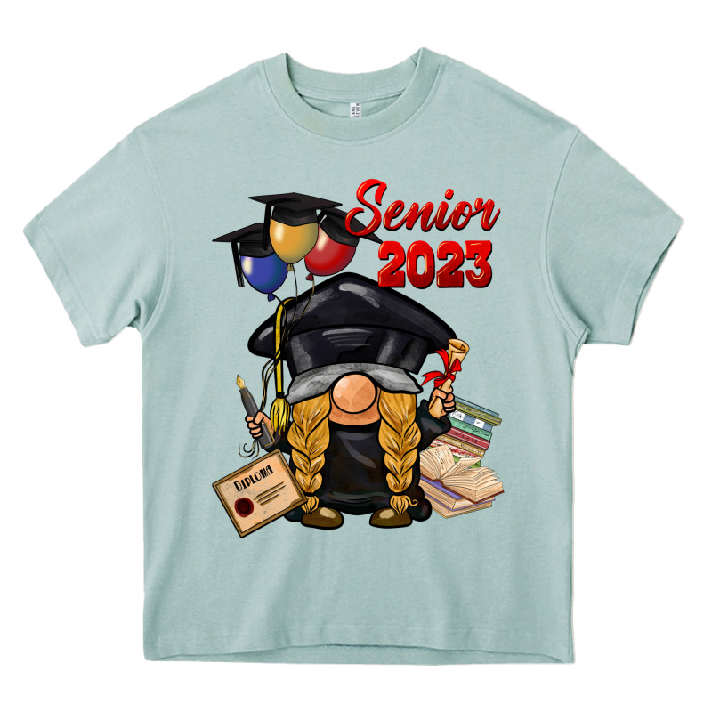 Senior 2023 Gnome Heavy Core Tee by BarkalooDesign | Teevron