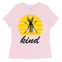Bubblegum Pink Bee Kind Ladies Tee - Bettercallsaul