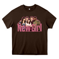 Chocolate Brown new girl tv series Heavy Core Tee - InspiraDesign