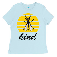 Baby Blue Bee Kind Ladies Tee - Bettercallsaul