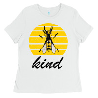 White Bee Kind Ladies Tee - Bettercallsaul