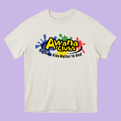 Vintage Awana Clubs Heavy Core Tee Designed By Inspiradesign