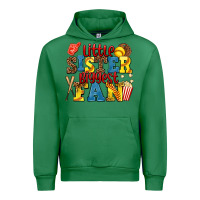 Emerald little sister biggest fan softball Urban Hoodie - AdoDesignShop