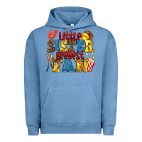 Pigment Pebble Blue little sister biggest fan softball Urban Hoodie - AdoDesignShop