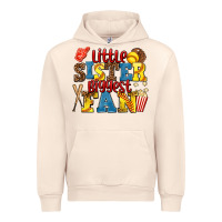 Sandshell little sister biggest fan softball Urban Hoodie - AdoDesignShop