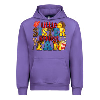 Tulip little sister biggest fan softball Urban Hoodie - AdoDesignShop