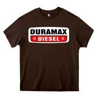 Chocolate Brown duramax diesel Heavy Core Tee - InspiraDesign