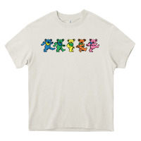 Cream Jerrys Designer Bears Heavy Core Tee - InspiraDesign