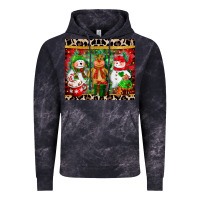 Cloud Black christmas snowman polar bear reindeer Vintage Hoodie - CowGirlArtShop