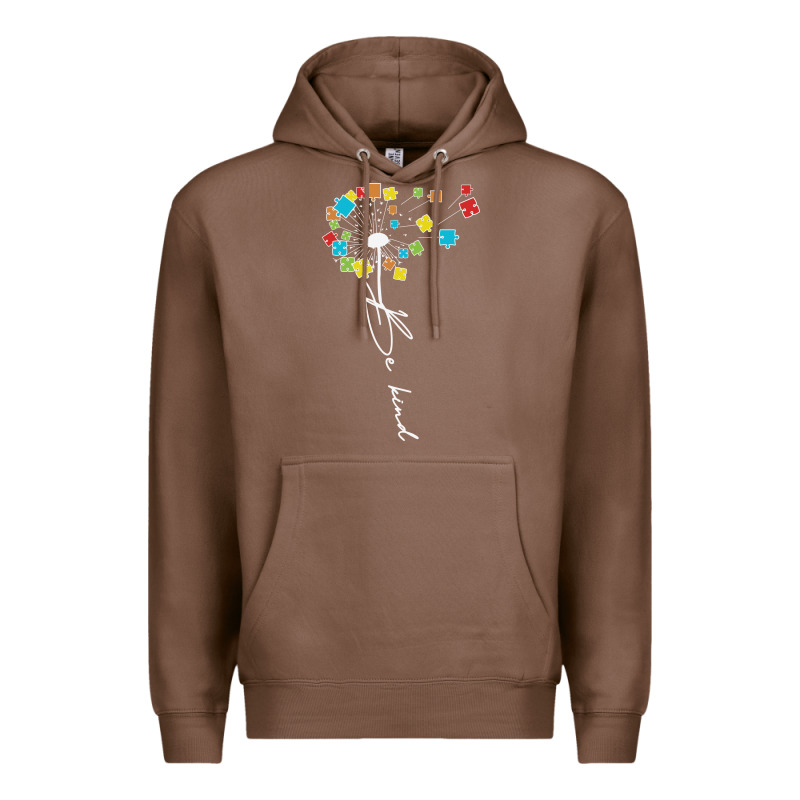Dandelion Autism Puzzle Be Kind Premium Hoodie by CowhideDigitalArt | Teevron