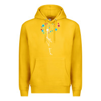 Lemon Dandelion Autism Puzzle Be Kind Premium Hoodie - CowhideDigitalArt