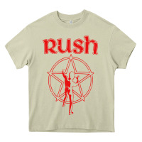Mossy vintage starman Heavy Core Tee - InspiraDesign