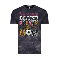 Cloud Black my favorite soccer player calls me mom Vintage Tee - CowGirlArtShop