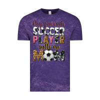 Cloud Purple my favorite soccer player calls me mom Vintage Tee - CowGirlArtShop