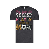 Vintage Black my favorite soccer player calls me mom Vintage Tee - CowGirlArtShop