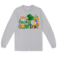 Moon Dust One lucky cowboy St. Patricks day Long Sleeve Tee - HowdyJamesFarm