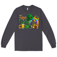 Smoke One lucky cowboy St. Patricks day Long Sleeve Tee - HowdyJamesFarm