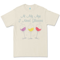 Bone At My Age I need Glasses Premium Tee - DesignPulse