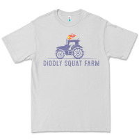 Dove Grey diddly farm for men and women Premium Tee - DesignPulse